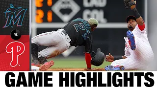 Marlins vs. Phillies Game Highlights (7/17/21) | MLB Highlights