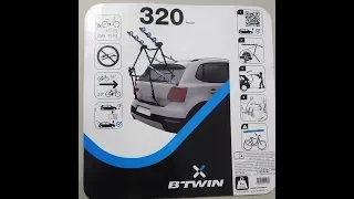 Btwin 320 3-Bike Tailgate Cycle Carrier Review