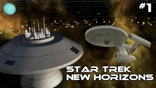 Stellaris Star Trek New Horizons Mod Federation Lets Play - #1 First Contact