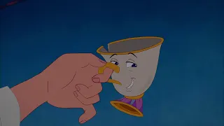 Chip Shows Belle A Trick - Beauty And The Beast (1991)