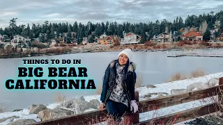 FAMILY FUN IN BIG BEAR CALIFORNIA - WHAT IS THERE TO DO IN BIG BEAR