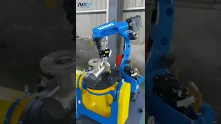 Double axis P type with Yaskawa robot