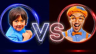 Tag with ryan Vs Blippi world adventure toys running Gameplay