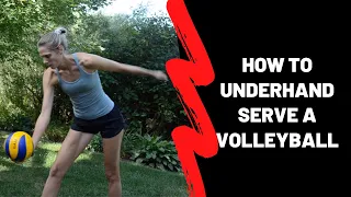 How to Underhand Serve a Volleyball