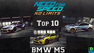 NFS No Limits | Top 10 - BMW M5 (February 2018)