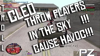 [CLEO] Troll - Throw Players in air here & there, cause HAVOC ! & GET BANNED :P