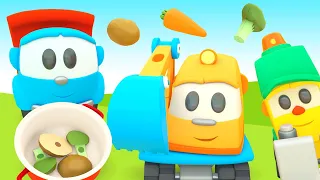 Sing with Leo! A Vegetable Song for Children: Sing-along @SongsforKidsEN - A Baby Dance Song