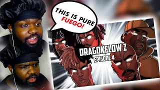 RAP battle in the AFTERLIFE | Dragonflow Z Episode 4 - The Royal Rumble  @JkDAnimator REACTION