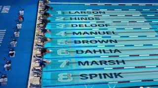 Simone Manuel WINS Women’s 50 Free Semifinal 1 | 2021 US Olympic Swimming Trials