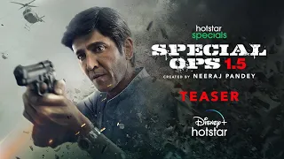 Special Ops 1.5 | Official Teaser | Disney+ Hotstar