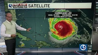 Continuing to track Hurricane Lee