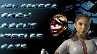 Dead Space Lore How Did Kendra Know Of Nicole's Death?