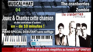 CHANSON 04 / THE CRANBERRIES - ZOMBIE (TUTO 01 PIANO)