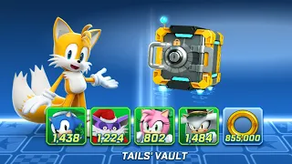 Sonic Forces - Open Huge Tail's Vault 5K Cards for Christmas Runners: Elf, Jingle, Santa, N. Silver