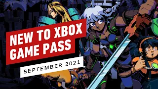New to Xbox Game Pass (Mid-September 2021 Update)