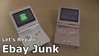 Let's Repair - Ebay Junk - Nintendo GBA SP - Backlit Betting