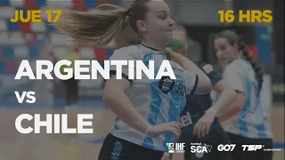 HSCA - IHF TROPHY JUNIOR FEMENINO 2023 | ARGENTINA vs CHILE