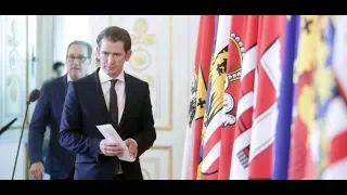 BUNDESKANZLERAMT IN WIEN: Kurz, Strache und Kickl äußern sich zur deutschen Asylpolitik