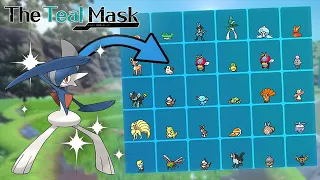 Catching a Box FULL of Shiny Pokemon in the Teal Mask DLC