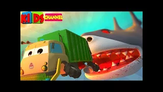 Road Rangers | Frank and the scary flying shark | scary rhymes for kids