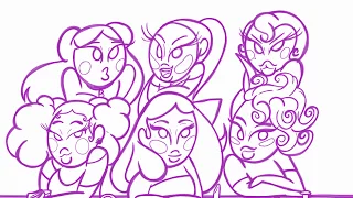 Animatic: "Haus of Holbein" (Six the Musical) WIP