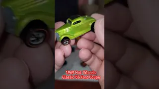 1969 Hot Wheels Classic '36 Ford Coupe #toycarcollector  #hotwheels   #hot rods