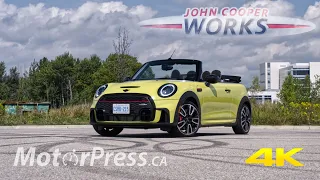 2022 MINI JCW Convertible Family Review - Mario Kart With 228HP!