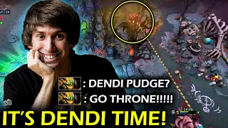 It's Dendi Time!! Dondo Try First Game Pudge in 7.33 Patch!!