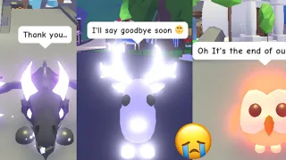 Goodbye to a World - All Legendary Pets | ROBLOX Adopt Me