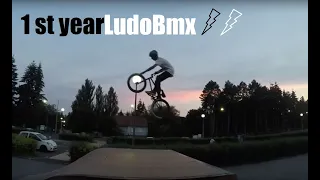 1 year bmx progression