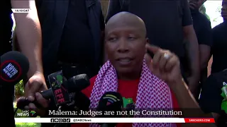 Ministry of Justice condemns Malema's attack on a judicial officer