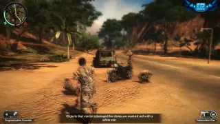 Just Cause 2 PC Gameplay Maxed Out Settings 720p HD Win 7