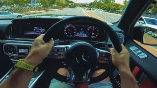 POV: Mercedes G700 with brutal exhaust sound