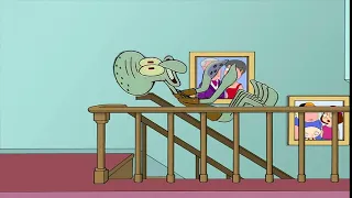 Squidward Falls Down The Stairs (Better Speed)