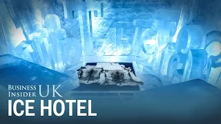 Inside Sweden's Icehotel where your room is carved out of ice