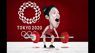Tokyo Olympics 2021: Chanu Saikhom Mirabai makes history 🏋🏼‍♀️ | WINS Silver Medal | Live Caricature