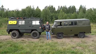 PINZGAUER против УАЗ "Буханка". У кого больше?