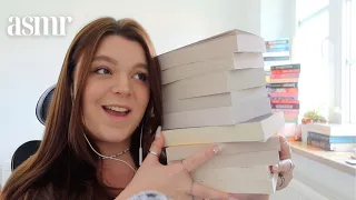 ASMR huge book haul 🫧💘 *i NEED to be stopped*