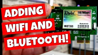 How To Add WiFi Bluetooth & Wireless To Your PC