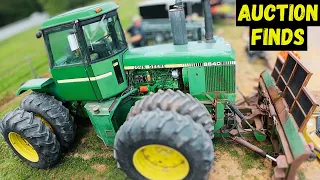 Largest Farm Auction We Could Find ~ Rare Tractors, Construction Equipment + Diesel @ Mt. Airy, NC
