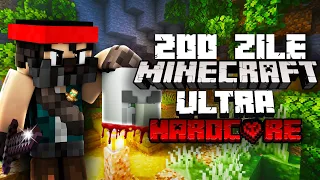 Am Supravietuit 200 de Zile pe Minecraft Ultra Hardcore! [Amplified World]