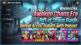 Defeat Arctic Goliath with Poison! | Rift of Chaos Guide | Awaken Chaos Era