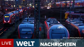 STILLSTAND IN BAHNVERKEHR: GDL startet XXL-Warnstreik – Keine Sicht auf Einigung mit DB | WELT NEWS