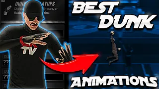 BEST DUNK ANIMATIONS + FULL DUNKING TUTORIAL IN 1 MINUTE ON NBA 2K22