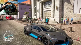 Bugatti Divo - Forza Horizon 5 | Logitech g29 gameplay