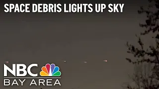 Mysterious Streaks of Light Seen in the Sky Over Northern California