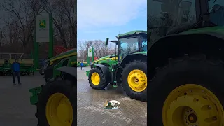 Презентация новых тракторов John Deere на сервере Молдовы!