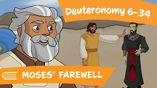 Come Follow Me 2022 LDS (May 16-22) Deuteronomy  6-34 | Moses' Farewell