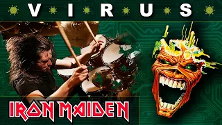 IRON MAIDEN - Virus - Drum Cover #77