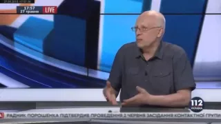 Олег Соскин   Это дебилы,Украина дебильная страна